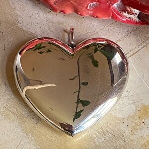 Sterling Silver Heart-Shaped Pendant